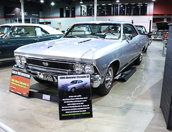 Car Show Sign for a Chevy Chevelle