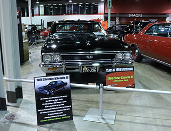 Car Show Sign for a Chevy Chevelle