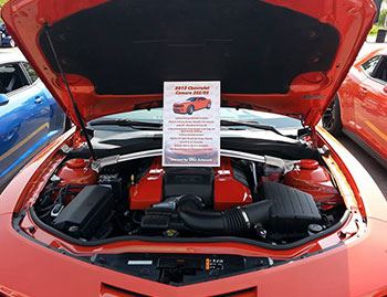 Car Show Sign for a Chevy Camaro